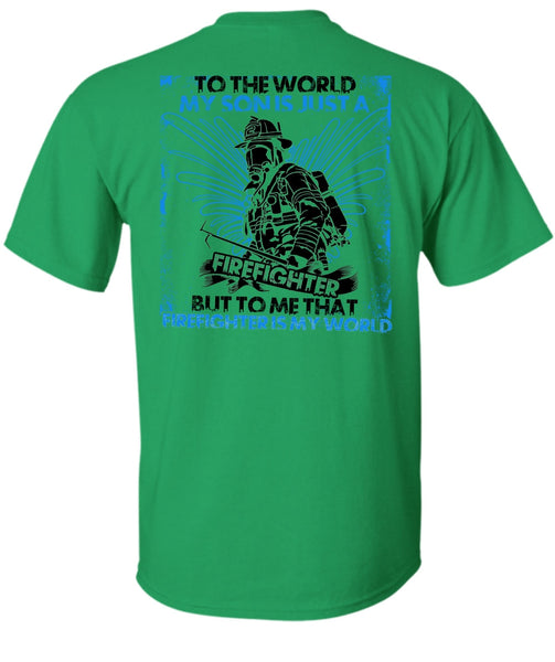 I'm Just A Girl Who Fell In Love T Shirt, I Love Firefighter T Shirt