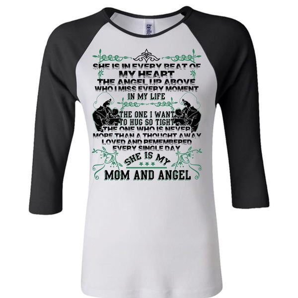 She Is My Mom And Angel T Shirt, Being A Mom T Shirt, Awesome T-Shirts