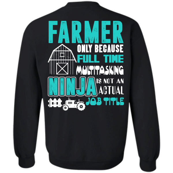 A black t-shirt with the shopify logo