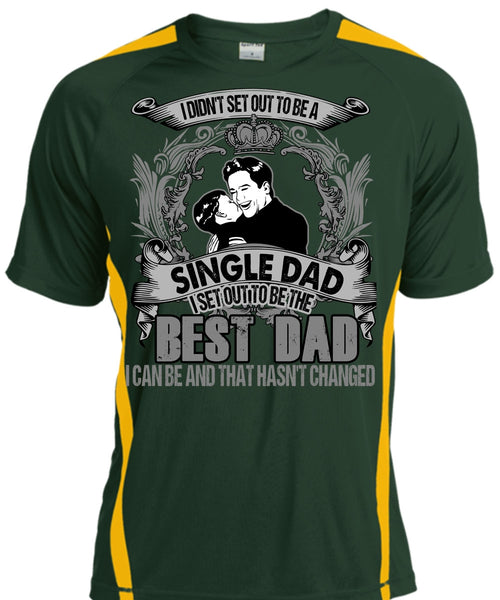 I Set Out To Be The Best Dad T Shirt, Single Dad T Shirt, Cool Shirt