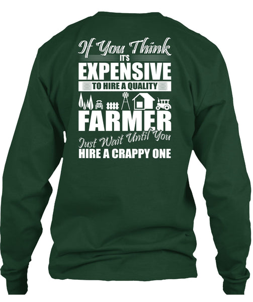 Farmer Just Wait Until You T Shirt, Being A Farmer T Shirt