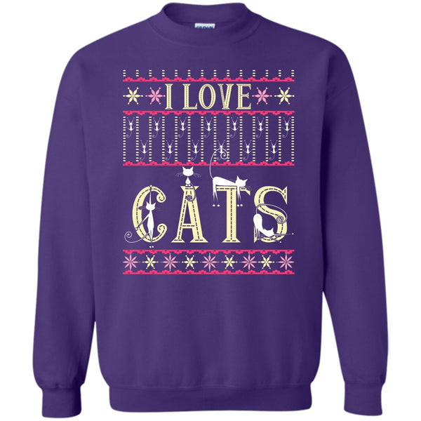 Coolest Cat Lover T Shirt, Catmas Sweatshirt