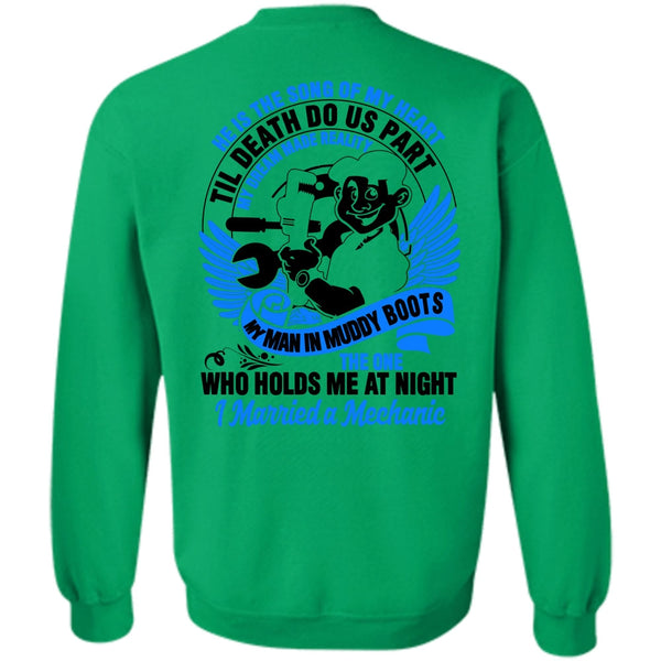 I Love Mechanic T Shirt, I Married A Mechanic Sweatshirt