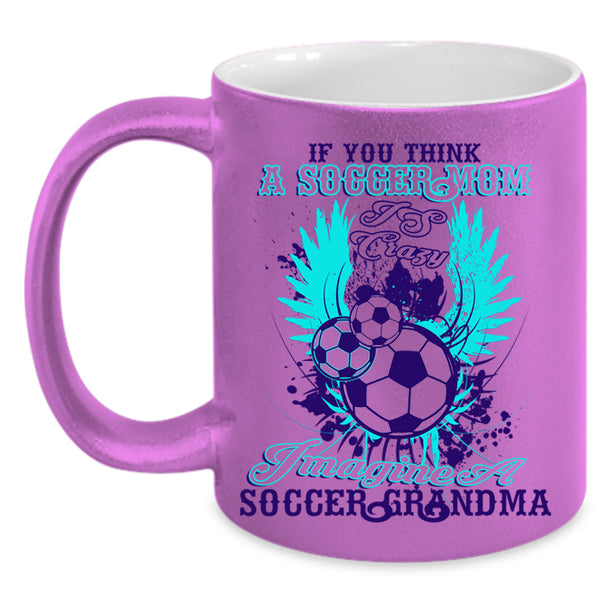 Soccer Grandma Coffee Mug, Soccer Mom Accent Mug
