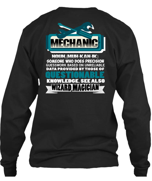 Being A Mechanic T Shirt, Wizard Magician T Shirt