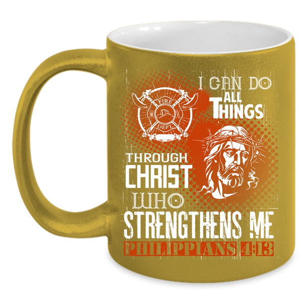 Awesome Firefighter Coffee Mug, Cool Gift For Fireman Coffee Cup