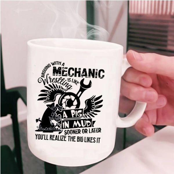 Funny Gift For Mechanics Coffee Mug, Cool Mechanics Cup