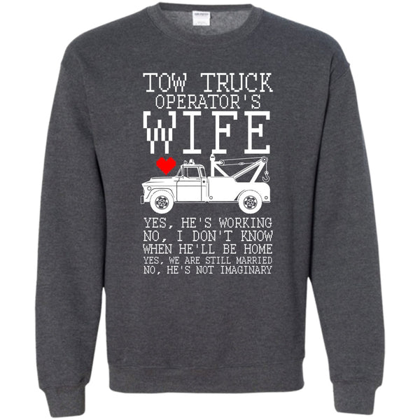 I'm A Truck Operator's Wife T Shirt, Coolest Trucker Sweatshirt