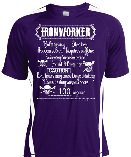 Ironworker Multitasking T Shirt, Likes Beer T Shirt, Cool Shirt