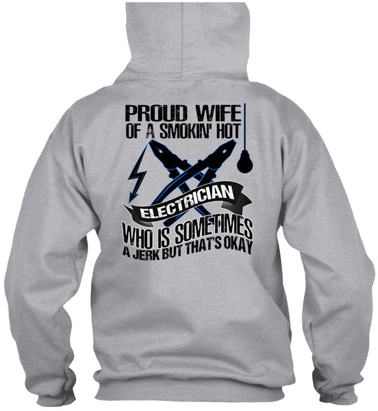 Proud Wife T Shirt, I Love Electrician T Shirt