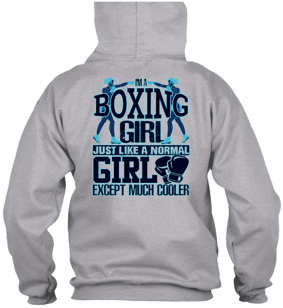 I'm A Boxing Girl T Shirt, I Love Boxer T Shirt