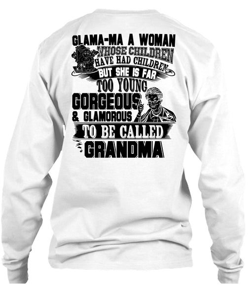 Glamorous To Be Called Grandma T Shirt, I Love Nana T Shirt