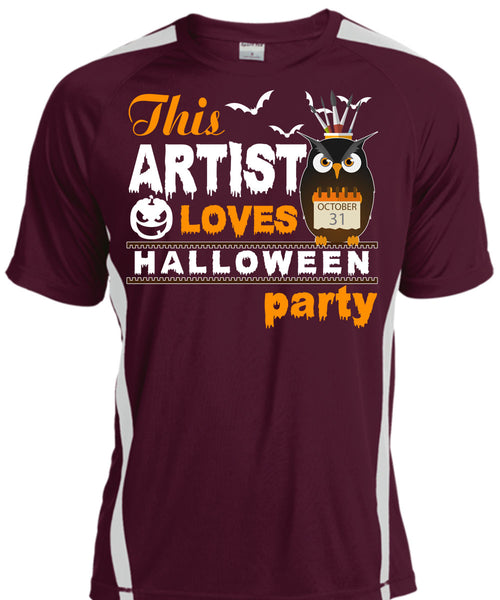 This Artist Loves Halloween Party T Shirt, I Love You Pumpkin T Shirt, Cool Shirt