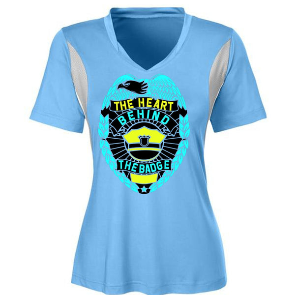 The Heart Behind The Badge T Shirt, I Love Police T Shirt, Awesome T-Shirts