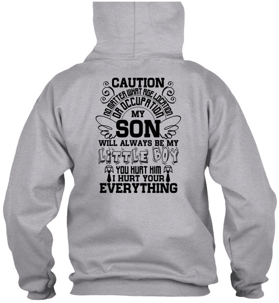 My Son Will Always Be My Little Boy T Shirt, I Love Son T Shirt