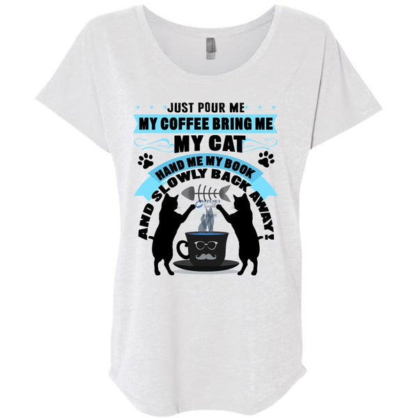 My Coffee Bring Me My Cat T Shirt, I Love My Cat T Shirt, Awesome T-Shirts