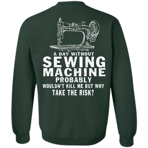 Being A Knitter T Shirt, I Love Sewing Sweatshirt