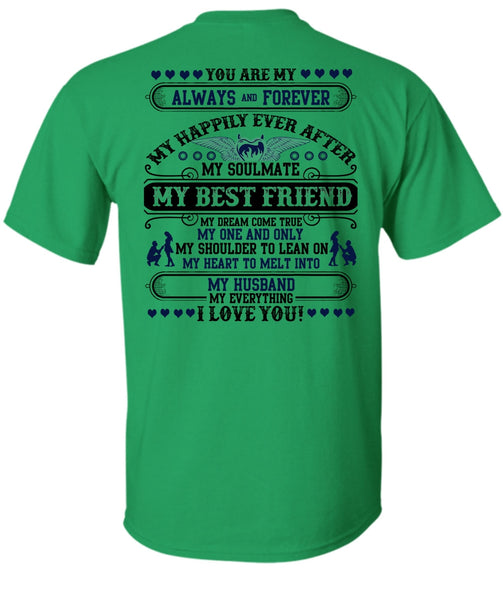 My Husband My Everything T Shirt, Being A Husband T Shirt