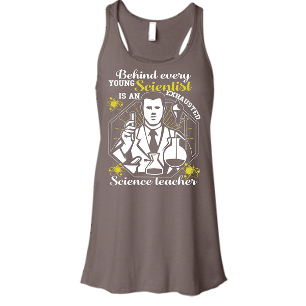 Hehind Every Young Musician T Shirt, An Exhausted Music Teacher Tank Top