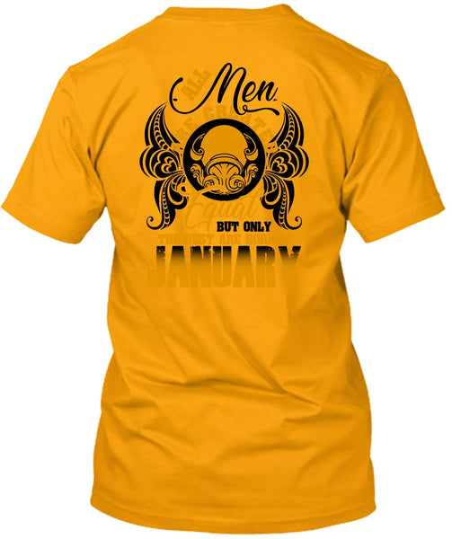 The Best Are Born In January T Shirt, I Love Man T Shirt