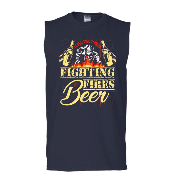 Some People Call Me A Firefighter T Shirt, Call Me Dad T Shirt, Cool T Shirt (Men's Cotton Sleeveless)