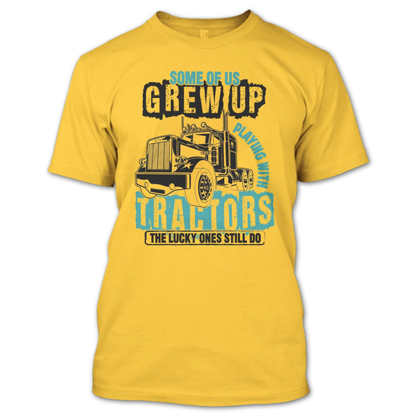 Playing With Tractor T Shirt, I Love Tractor T Shirt
