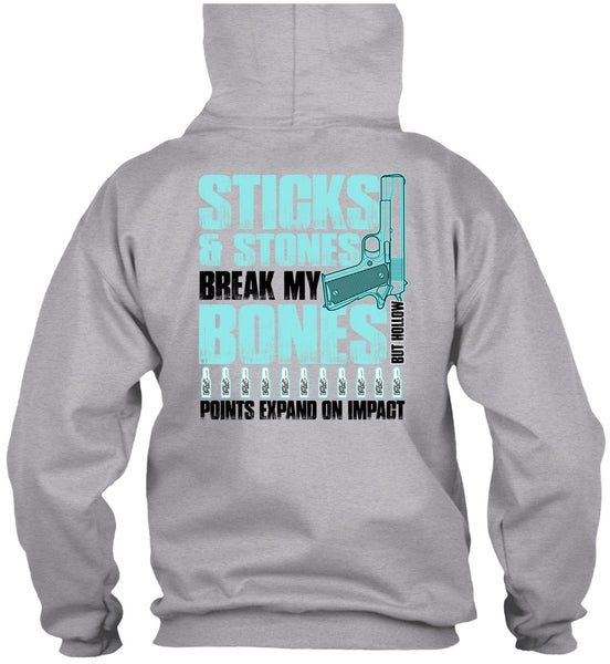 Sticks And Stones T Shirt, I Love Gunning T Shirt