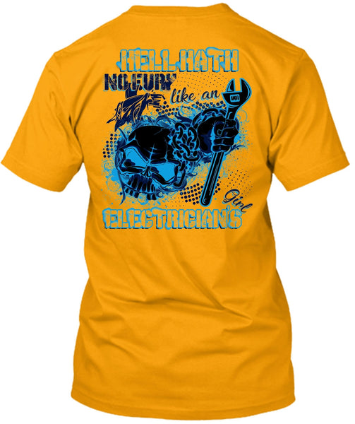 Like An Electrician's Girl T Shirt, I Love Electrician T Shirt