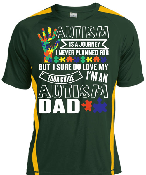 Autism Is A Journey T Shirt, I'm An Autism Dad T Shirt, Cool Shirt