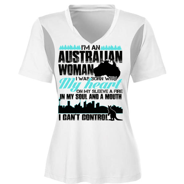 I'm An Australian Woman T Shirt, I Love Australian T Shirt, Awesome T-Shirts