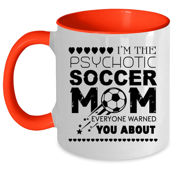 Crazy Enough To Love It Coffee Mug, Tough Enough To Be A Single Mom Accent Mug