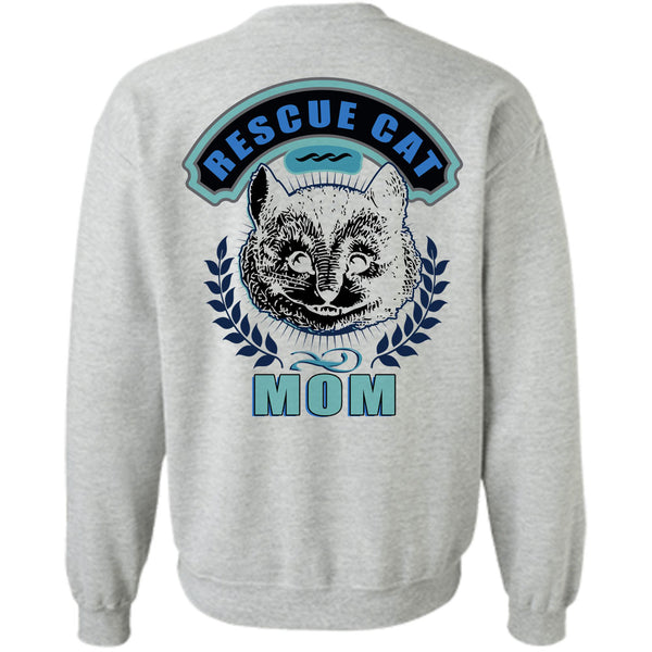 Being A Mother T Shirt, Rescue Cat Mom Sweatshirt