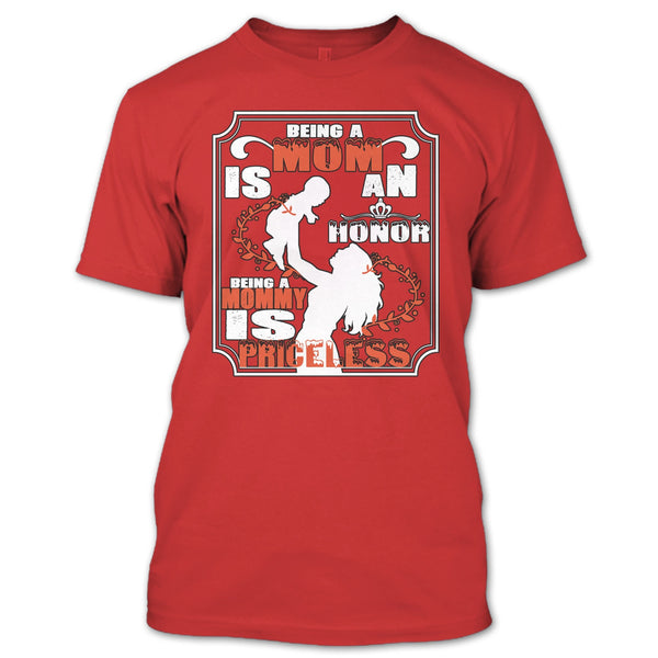 A black t-shirt with the shopify logo