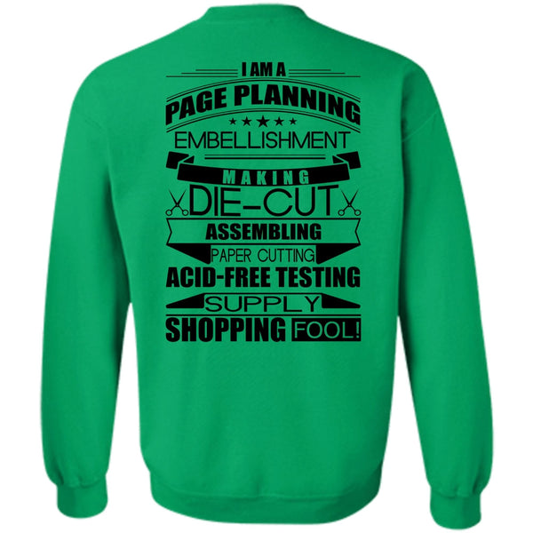 I Love Planner T Shirt, I Am A Page Panning Sweatshirt