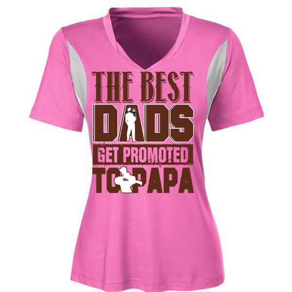 The Best Dads Get Promoted To Papa T Shirt, I Love Dad T Shirt, Awesome T-Shirts