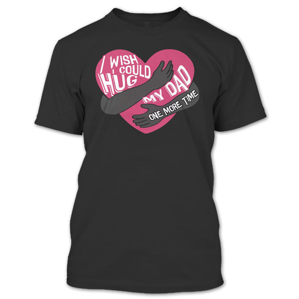 A black t-shirt with the shopify logo