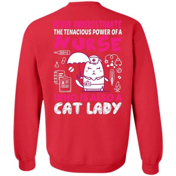 Who Is Also Cat Lady T Shirt, My Job Sweatshirt