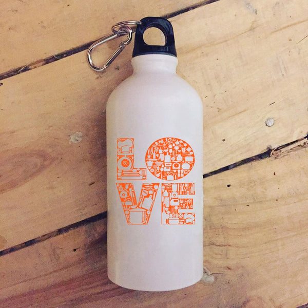 Love Chef 20 oz Stainless Steel Bottle,Cool Gift For Kitchener Outdoor Sports Water Bottle