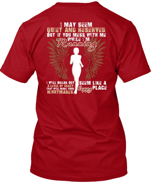 I'm Running T Shirt, Happy Place T Shirt