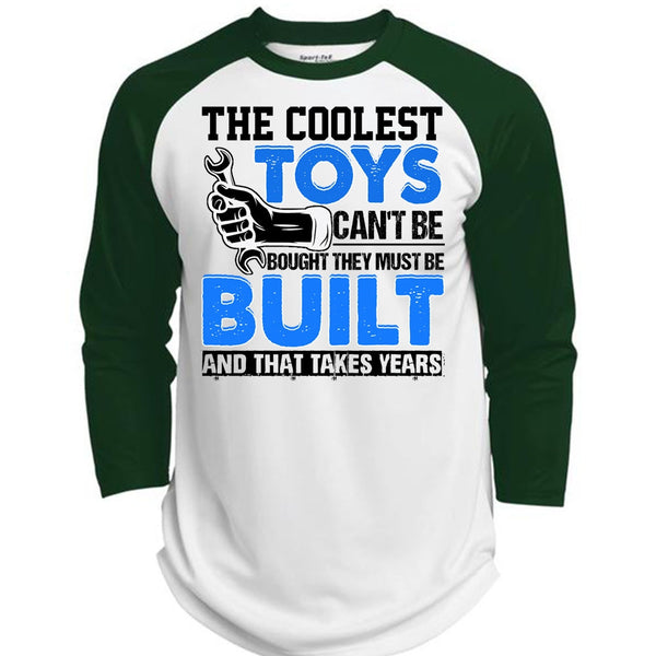 The Coolest Toys Can't Be Bought T Shirt, I Love Mechanic T Shirt, Awesome T-Shirts  (Polyester Game Baseball Jersey)