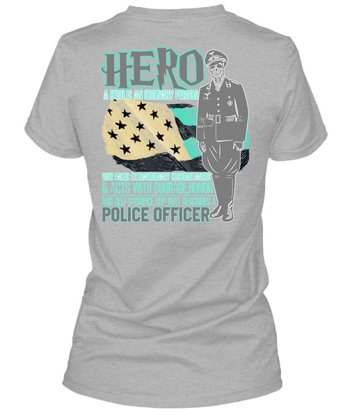 Police Officer T Shirt, I Love Police T Shirt
