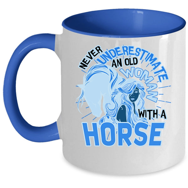 Funny Grandmas Coffee Mug, An Old Woman With A Horse Accent Mug