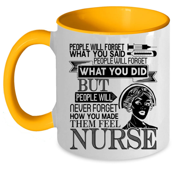 Cool Gift For Nurses Coffee Mug, Nurse Accent Mug