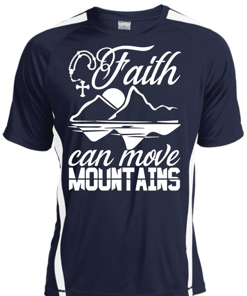 Faith Can Move Mountains T Shirt, Being A Hiker T Shirt, Cool Shirt