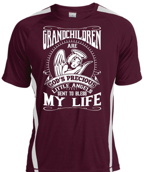 Grandchildren Are God's Precious Little Angels T Shirt, Being A Grandkid T Shirt, Cool Shirt