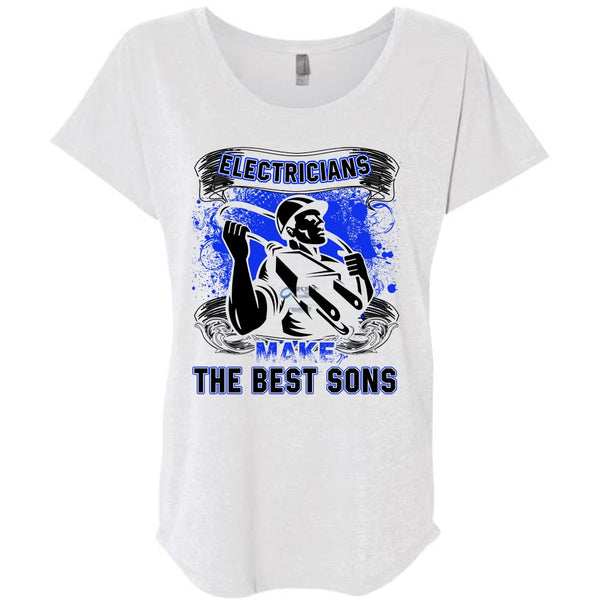 Electricians Make The Best Sons T Shirt, I Love Electrician T Shirt, Awesome T-Shirts