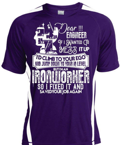 I'm An Ironworker T Shirt, I Fixed It T Shirt, Cool Shirt