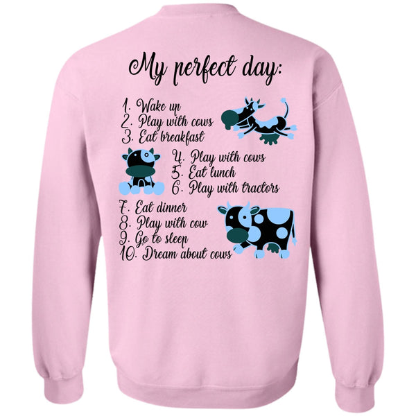 Being A Farmer T Shirt, Wake Up Play With Cows Sweatshirt