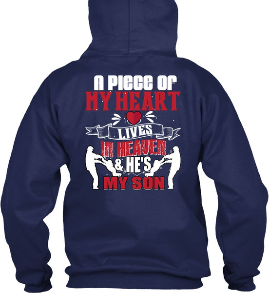 My Heart Lives In Heaven T Shirt, He's My son T Shirt