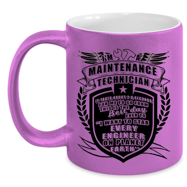 Funny Maintenance Technician Coffee Mug, I'm A Maintenance Technician Accent Mug